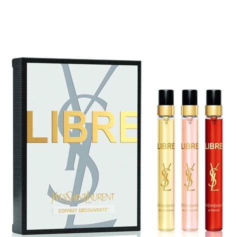 yves saint laurent libre discovery kit set 3 x 10ml|Libre Discovery Trio Set .